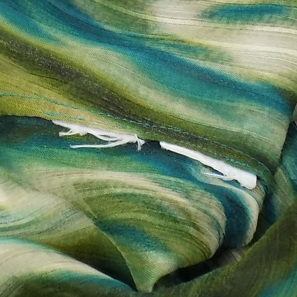 Jones New York Petite Collection Ruffle Front Blouse Size 12P READ DESCRIPTION - Picture 10 of 10